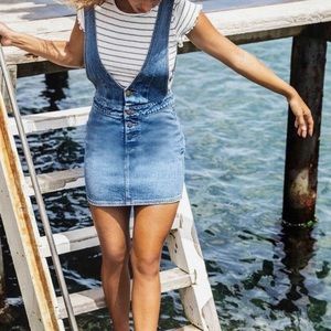 Denim Overall Dress